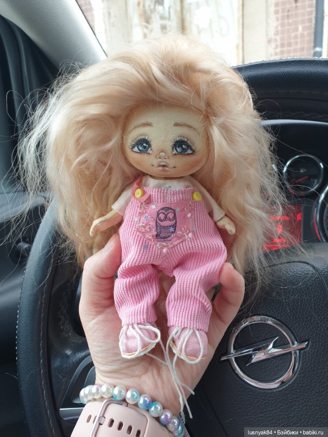 Крошка с ладошку 😊 — Текстильные игрушки и примитивы: кофейные (фото 2)