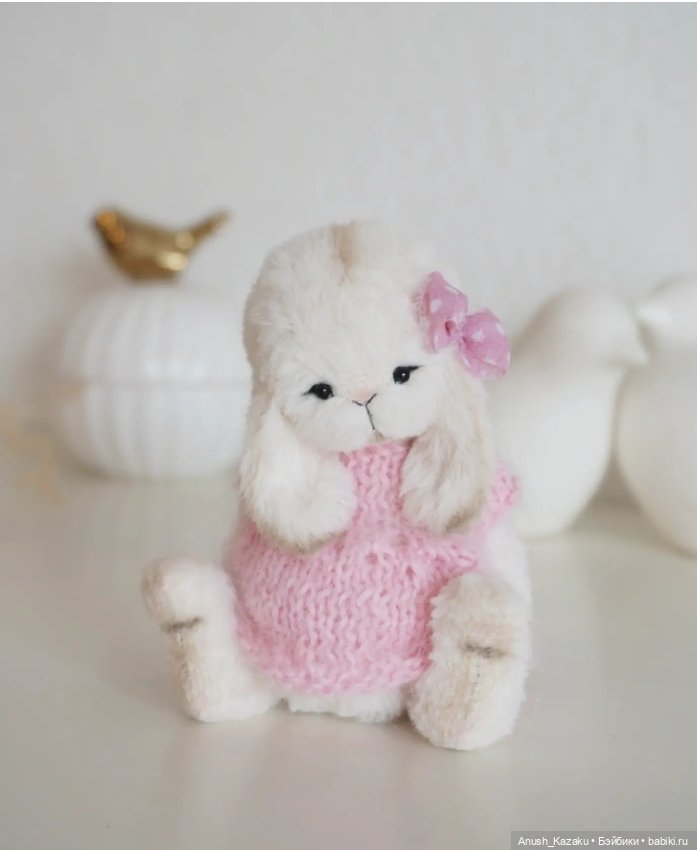 Заюшка тедди — Авторские мишки Тедди и друзья: фото (фото 6)