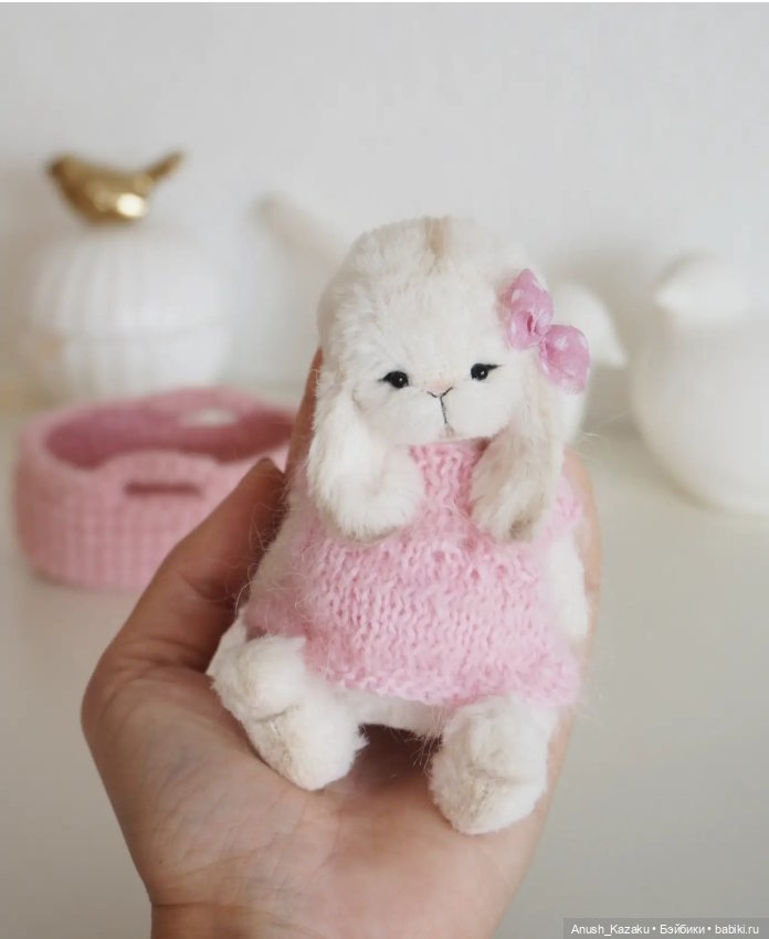 Заюшка тедди — Авторские мишки Тедди и друзья: фото (фото 5)