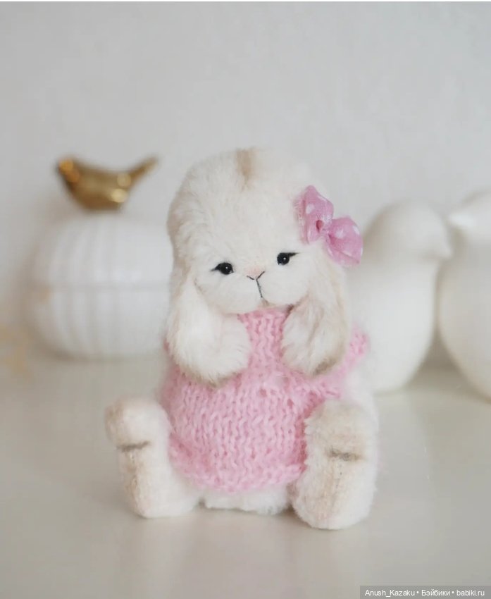 Заюшка тедди — Авторские мишки Тедди и друзья: фото (фото 3)