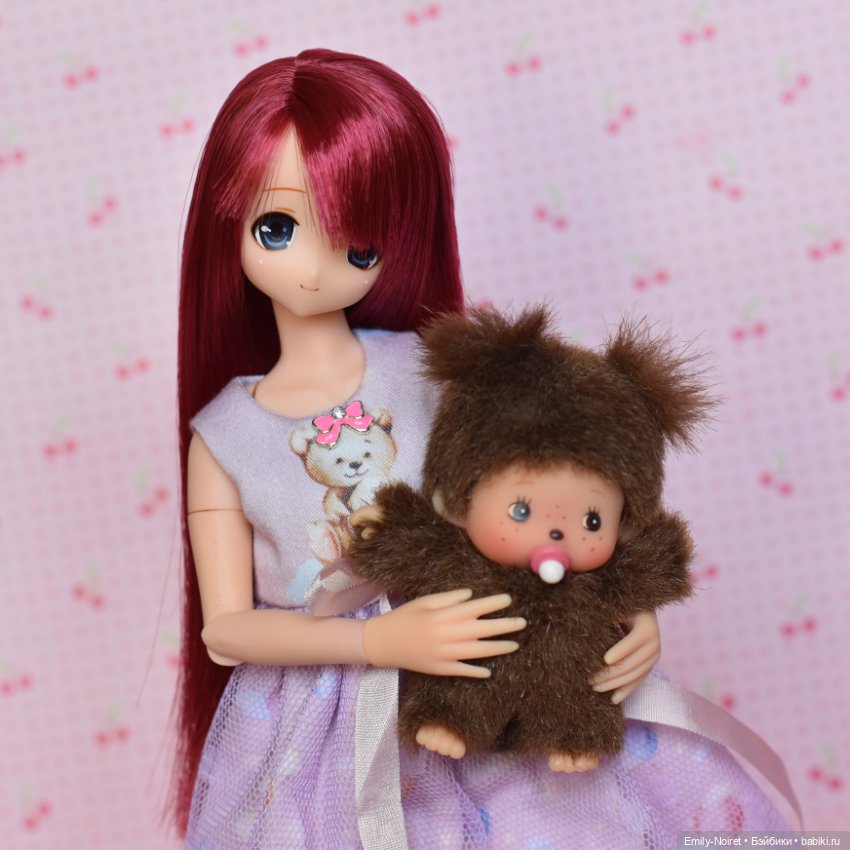 Нежно-зефирное платье — Аниме куклы (MJD/Винил): Imomo (фото 6)