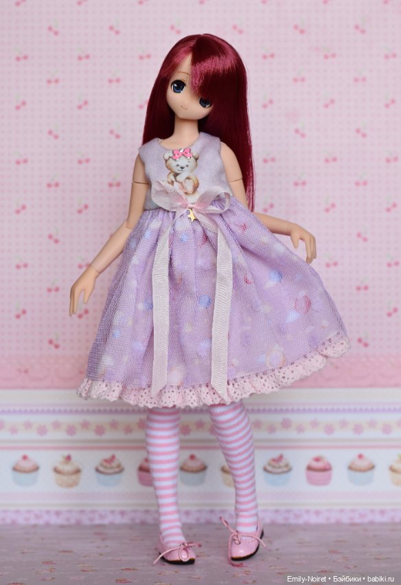 Нежно-зефирное платье — Аниме куклы (MJD/Винил): Imomo (фото 8)