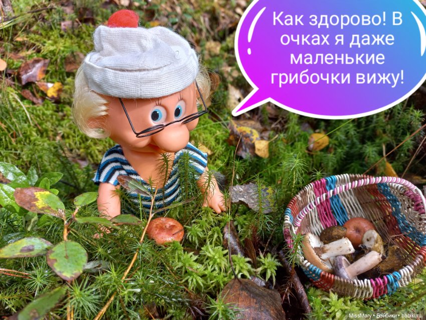 Весёлые картинки. В лес по грибы
