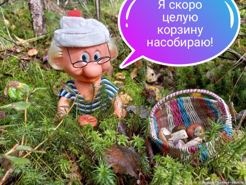 Весёлые картинки. В лес по грибы