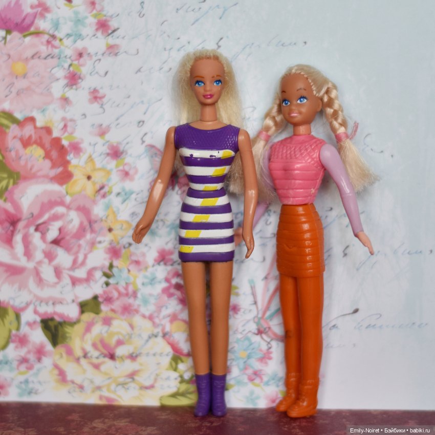Мини-Барби и ее странная подружка