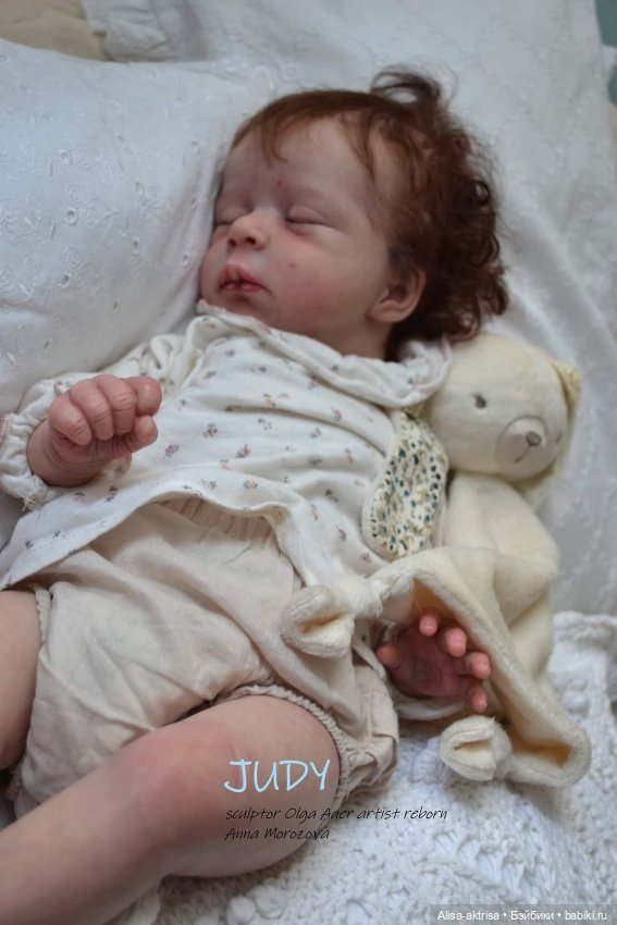 Джуди родилась. Кукла-реборн Анны Морозовой