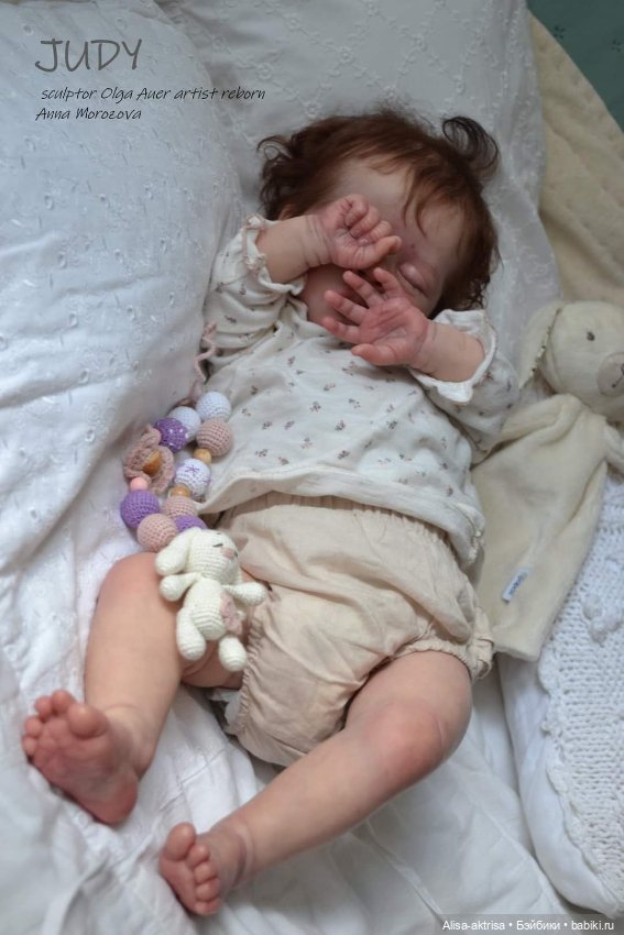 Джуди родилась. Кукла-реборн Анны Морозовой