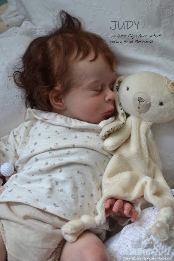 Джуди родилась. Кукла-реборн Анны Морозовой