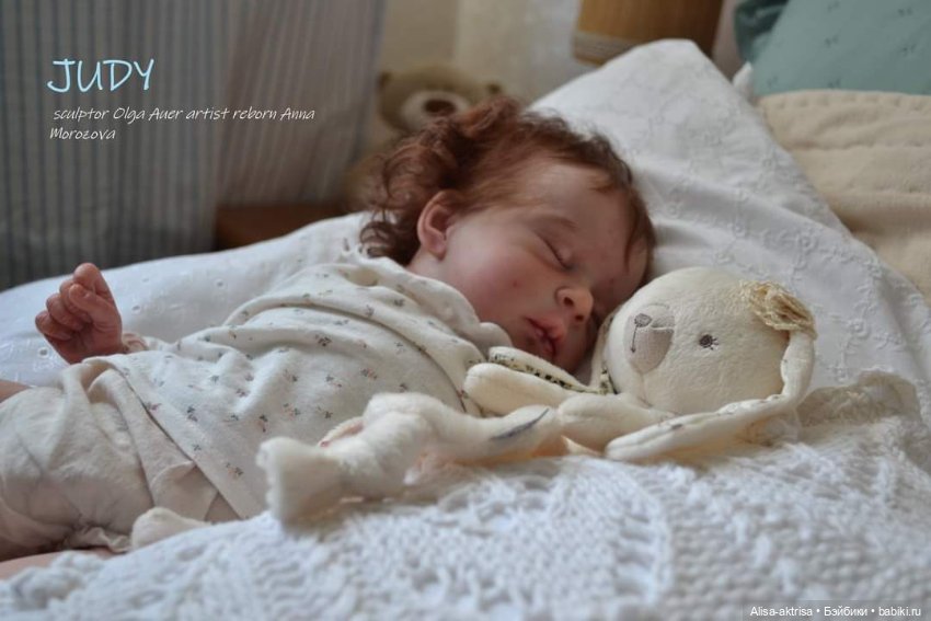 Джуди родилась. Кукла-реборн Анны Морозовой