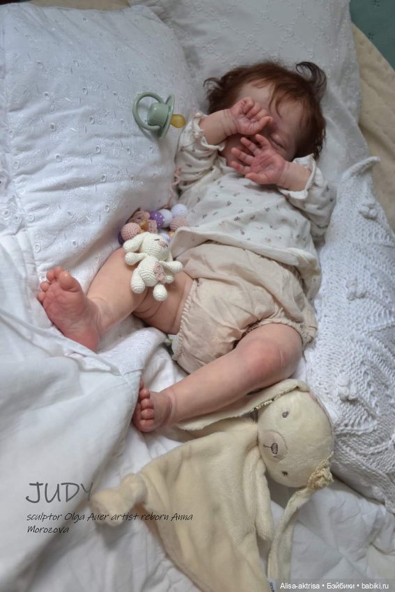 Джуди родилась. Кукла-реборн Анны Морозовой