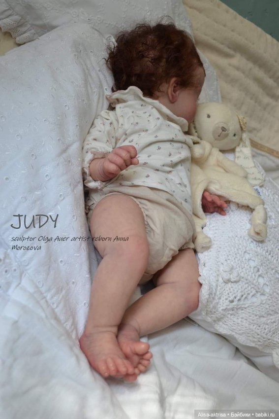 Джуди родилась. Кукла-реборн Анны Морозовой