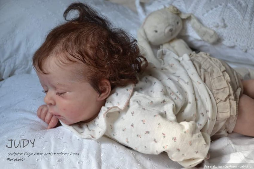 Джуди родилась. Кукла-реборн Анны Морозовой