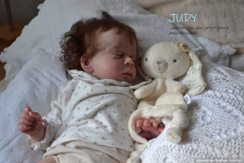 Джуди родилась. Кукла-реборн Анны Морозовой