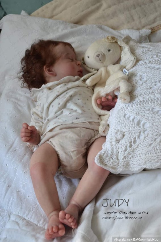Джуди родилась. Кукла-реборн Анны Морозовой
