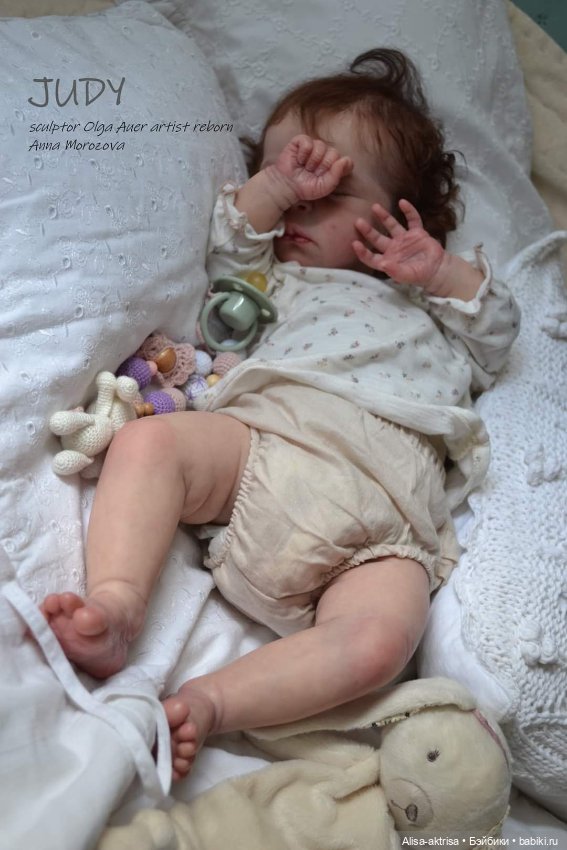 Джуди родилась. Кукла-реборн Анны Морозовой