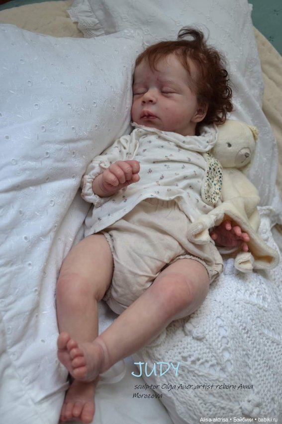 Джуди родилась. Кукла-реборн Анны Морозовой