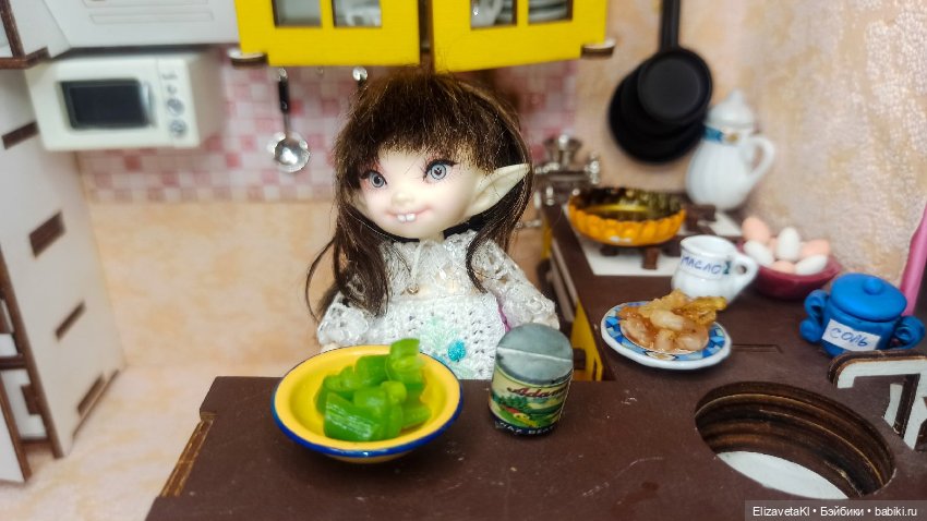 Жареная курочка с овощами. Realpuki. Вместе с Мышкой 2 (фото 10)