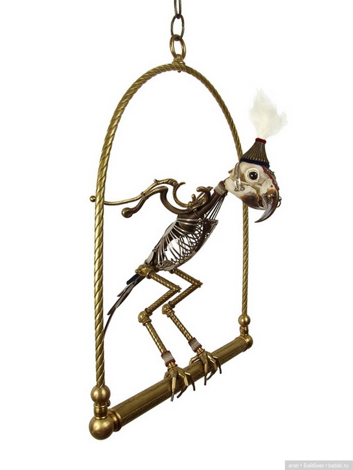 Скульптуры из старых вещей от автора Jessica Joslin