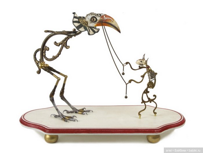 Скульптуры из старых вещей от автора Jessica Joslin (фото 2)