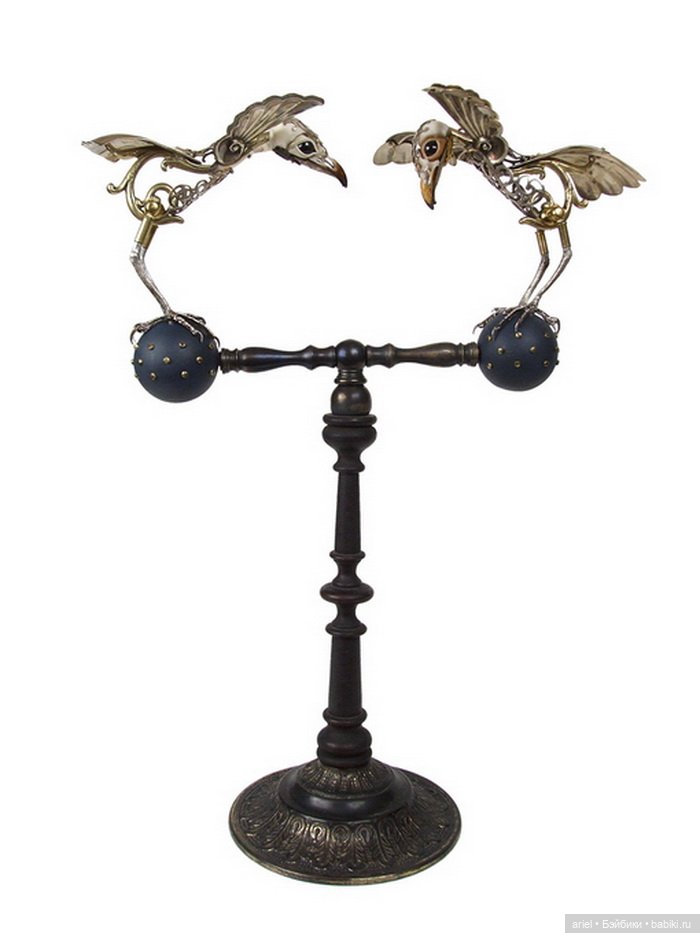 Скульптуры из старых вещей от автора Jessica Joslin