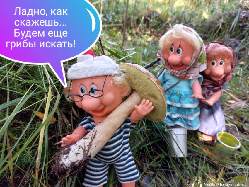 Весёлые картинки. Грибной азарт
