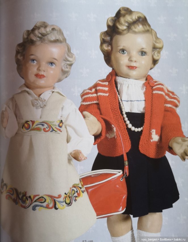 Куклы Норвегии 1940-50 годов (фото 2)