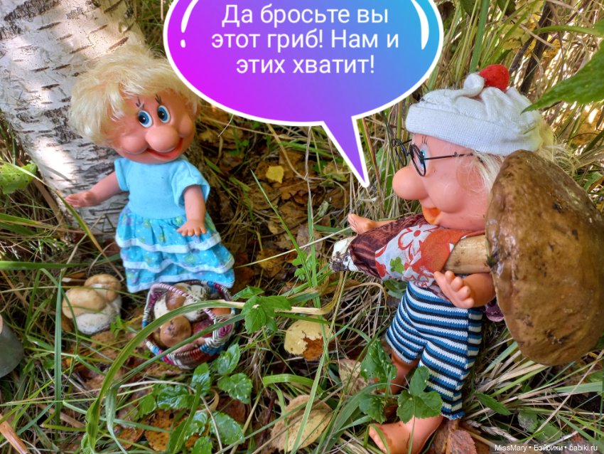 Весёлые картинки. Грибной азарт