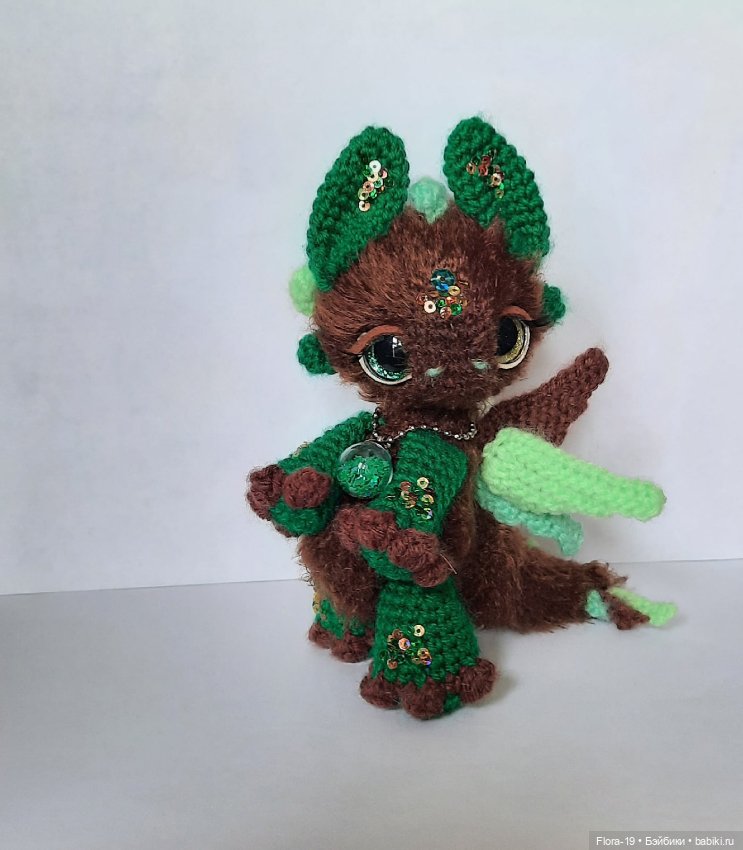 Дракончик Земли — Вязаные игрушки и амигуруми: крючком (фото 3)