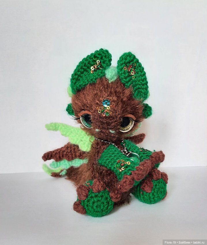 Дракончик Земли — Вязаные игрушки и амигуруми: крючком (фото 4)