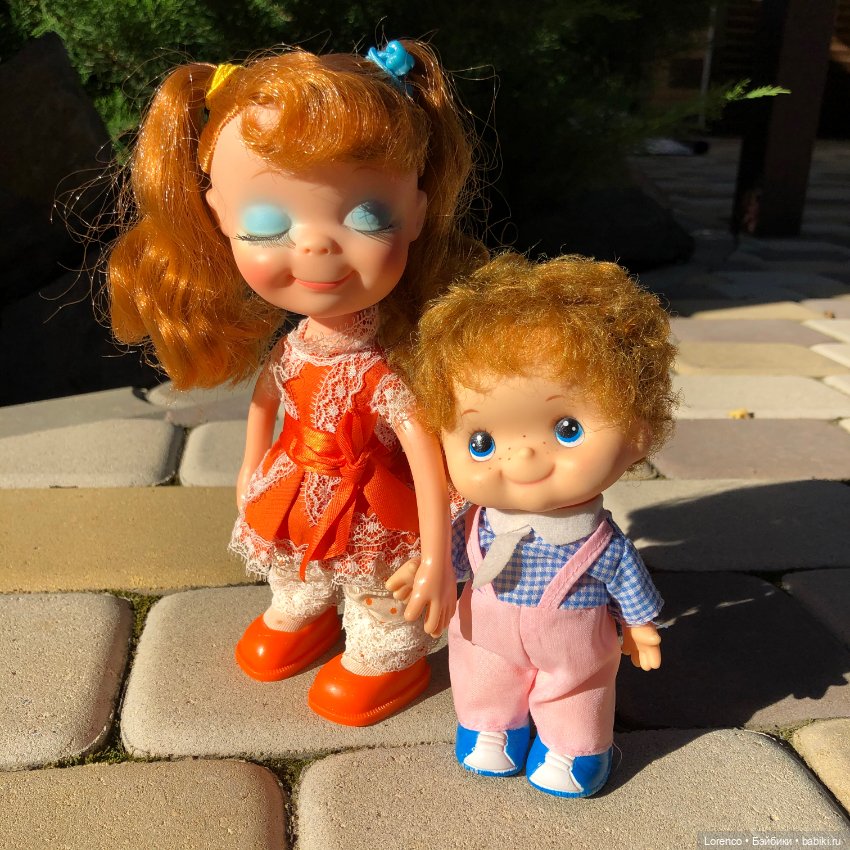 Посылочка по приезду — Винтажные куклы ГДР (Немки): Бигги (фото 2)