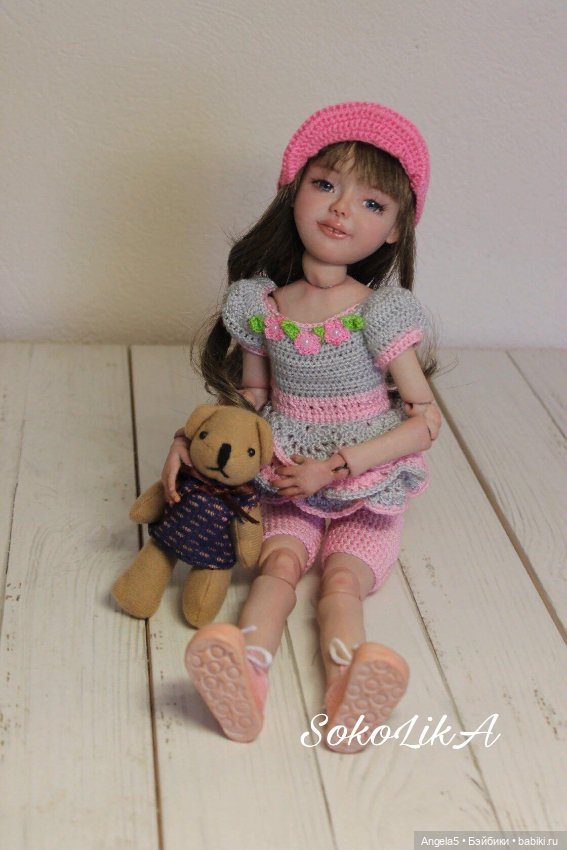 Алекса. Авторская шарнирная кукла. Часть 3