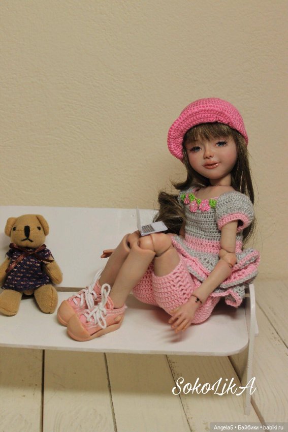 Алекса. Авторская шарнирная кукла. Часть 3 (фото 3)