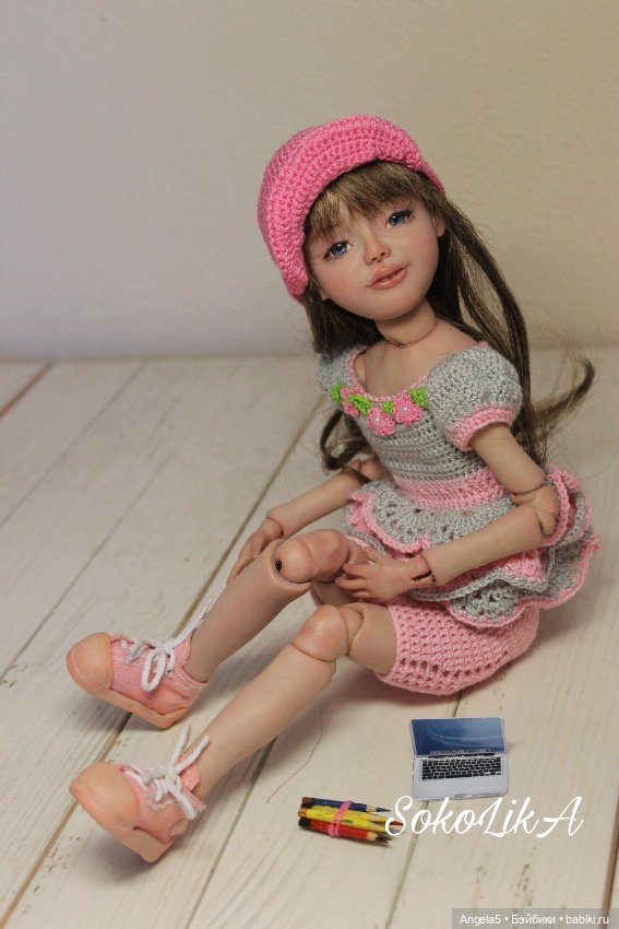 Алекса. Авторская шарнирная кукла. Часть 3