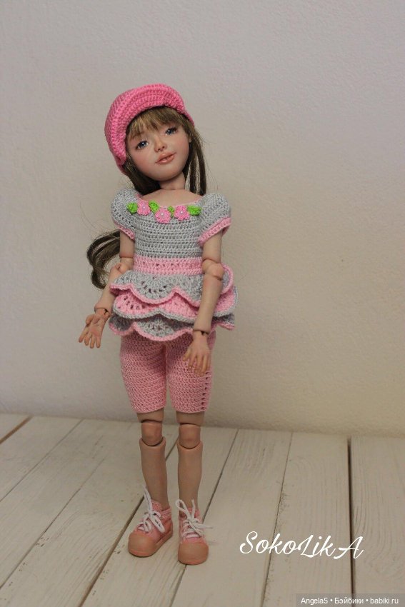 Алекса. Авторская шарнирная кукла. Часть 3 (фото 7)