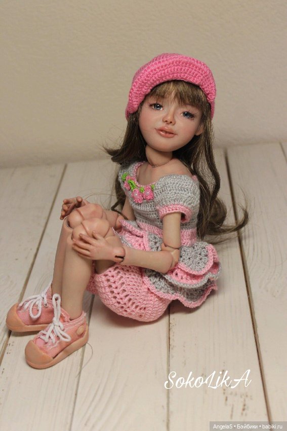 Алекса. Авторская шарнирная кукла. Часть 3