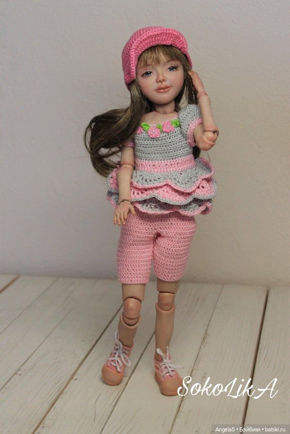 Алекса. Авторская шарнирная кукла. Часть 3 (фото 8)