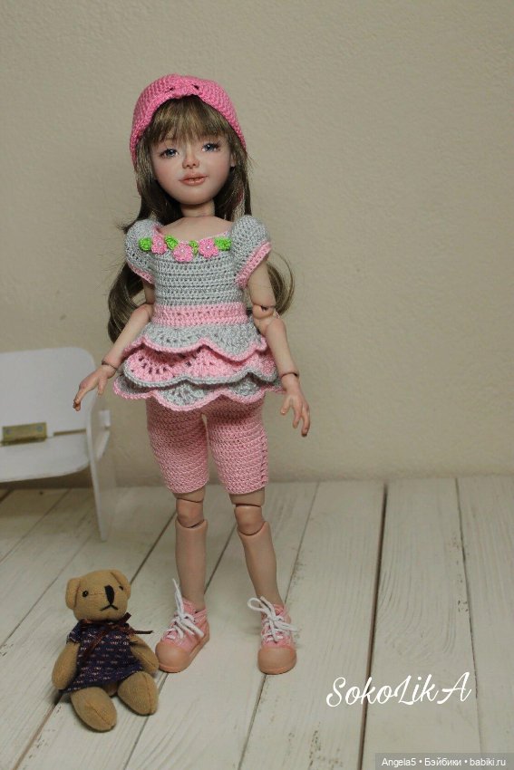 Алекса. Авторская шарнирная кукла. Часть 3 (фото 2)