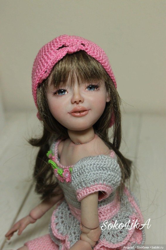 Алекса. Авторская шарнирная кукла. Часть 3