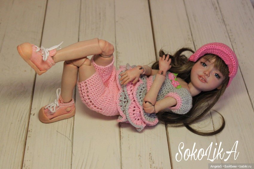 Алекса. Авторская шарнирная кукла. Часть 3 (фото 10)