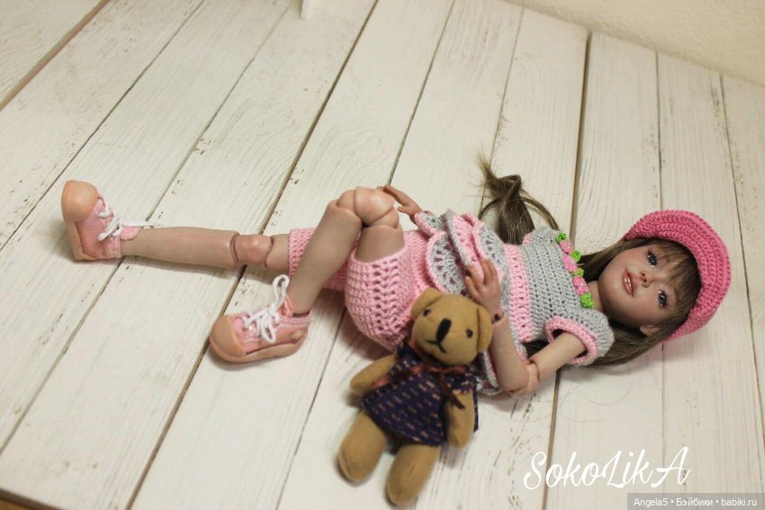 Алекса. Авторская шарнирная кукла. Часть 3 (фото 9)