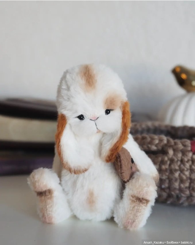 Осенний зайка — Авторские мишки Тедди и друзья: фото (фото 8)