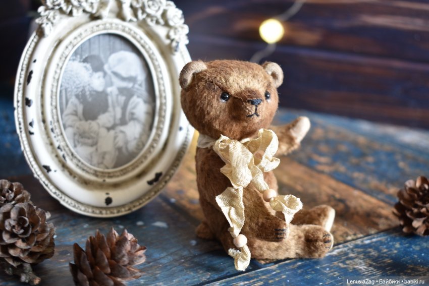 Новый мишка Джимми ростиком 11,5 см (фото 7)