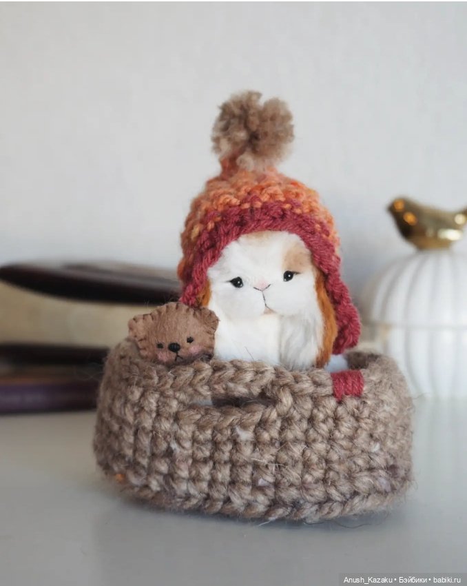 Осенний зайка — Авторские мишки Тедди и друзья: фото (фото 5)