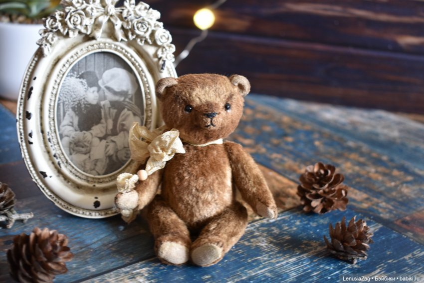 Новый мишка Джимми ростиком 11,5 см (фото 5)