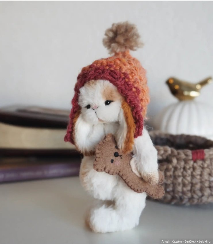 Осенний зайка — Авторские мишки Тедди и друзья: фото (фото 2)