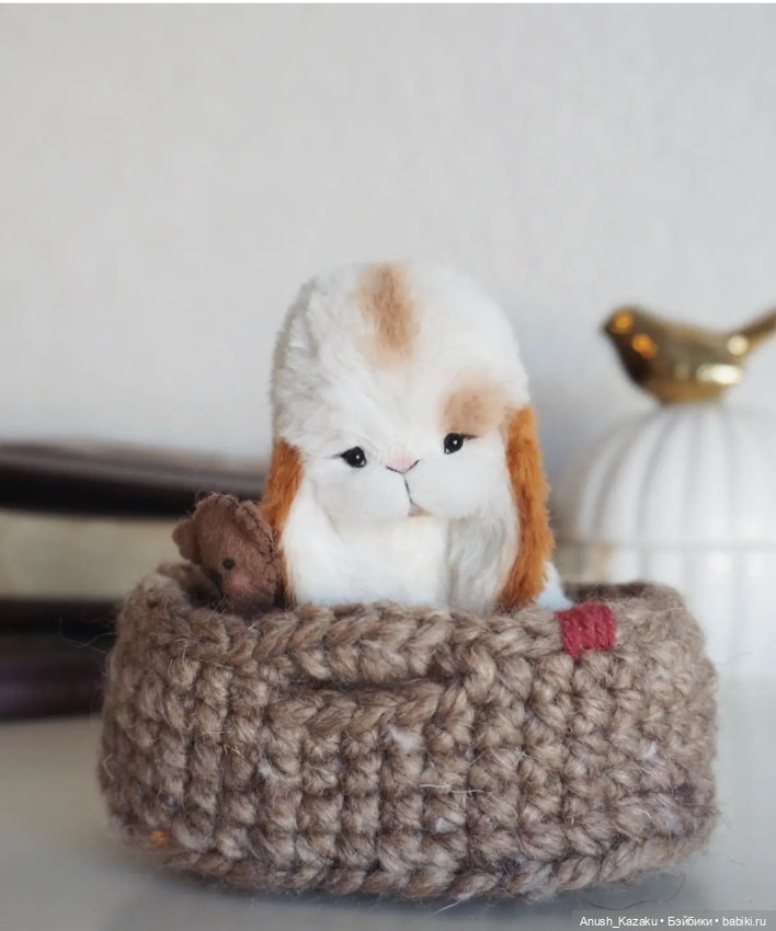 Осенний зайка — Авторские мишки Тедди и друзья: фото (фото 7)