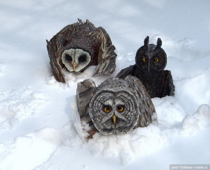 Деревянные скульптуры от автора Sasha Montiljo (фото 5)