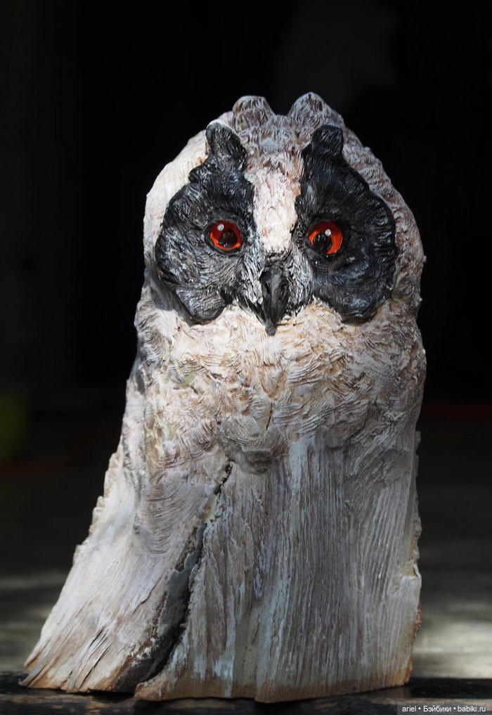 Деревянные скульптуры от автора Sasha Montiljo