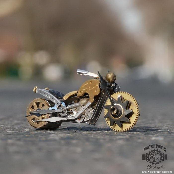 Скульптуры из старых часов от Dan Tanenbaum (фото 3)