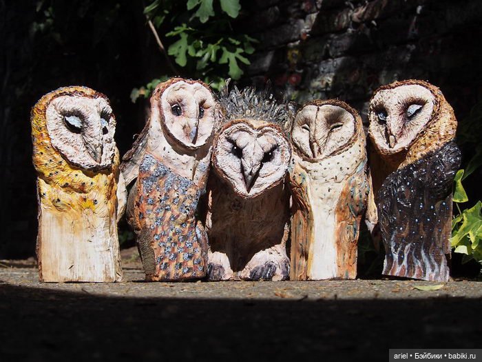 Деревянные скульптуры от автора Sasha Montiljo (фото 7)